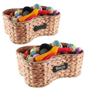 dog toy chalk baskets