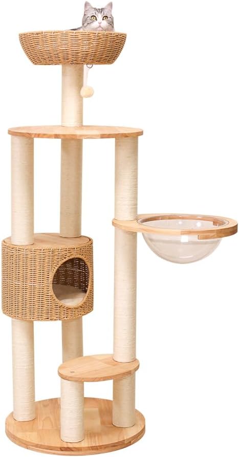 new cat basket wood