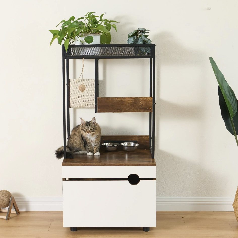 aos cat feeding station