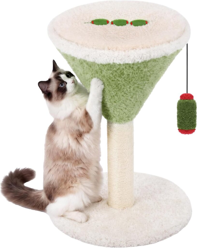 olive glass scratcher