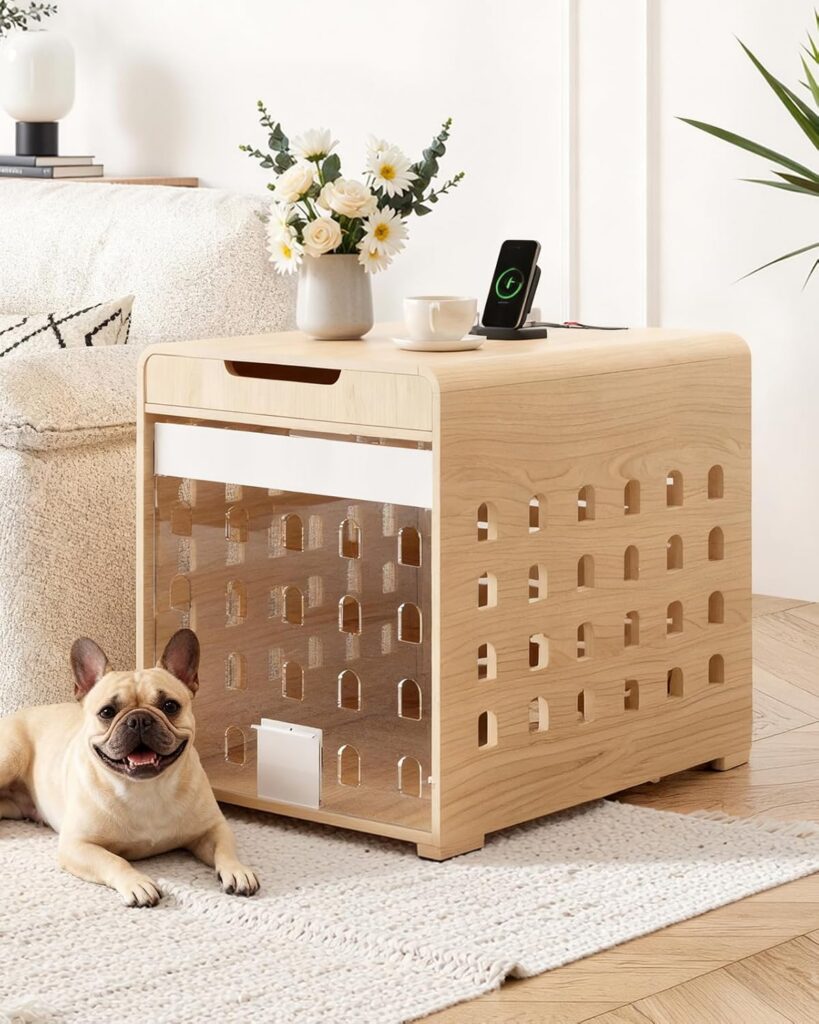 small wood crate