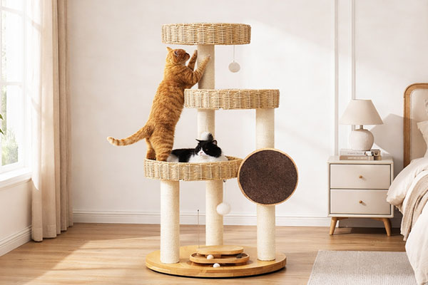 mod cat tree basket playa