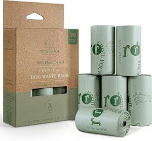 nina woof eco-friendly waste bags