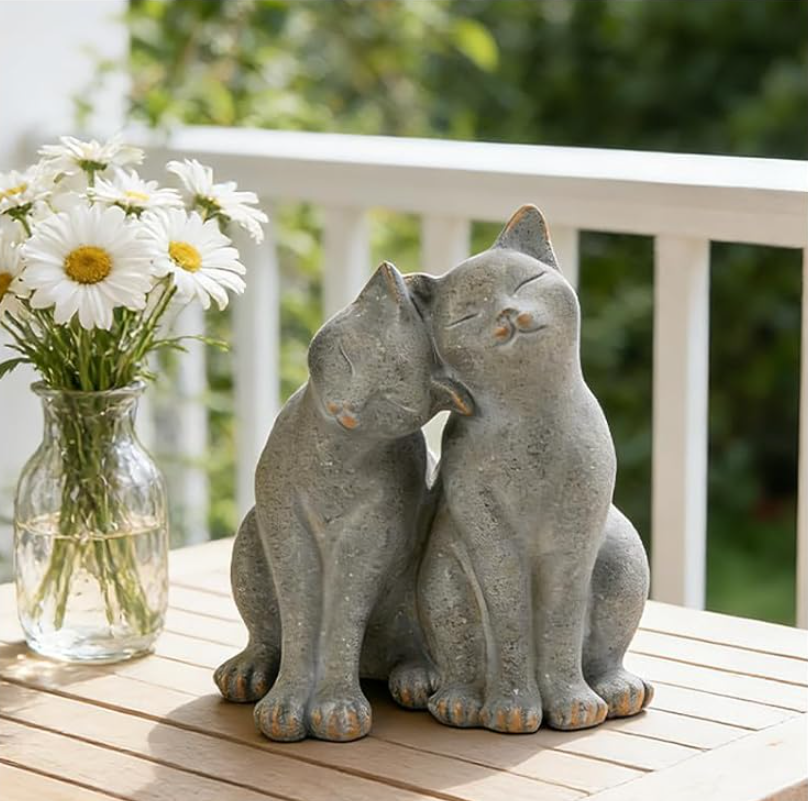 garden cat statues