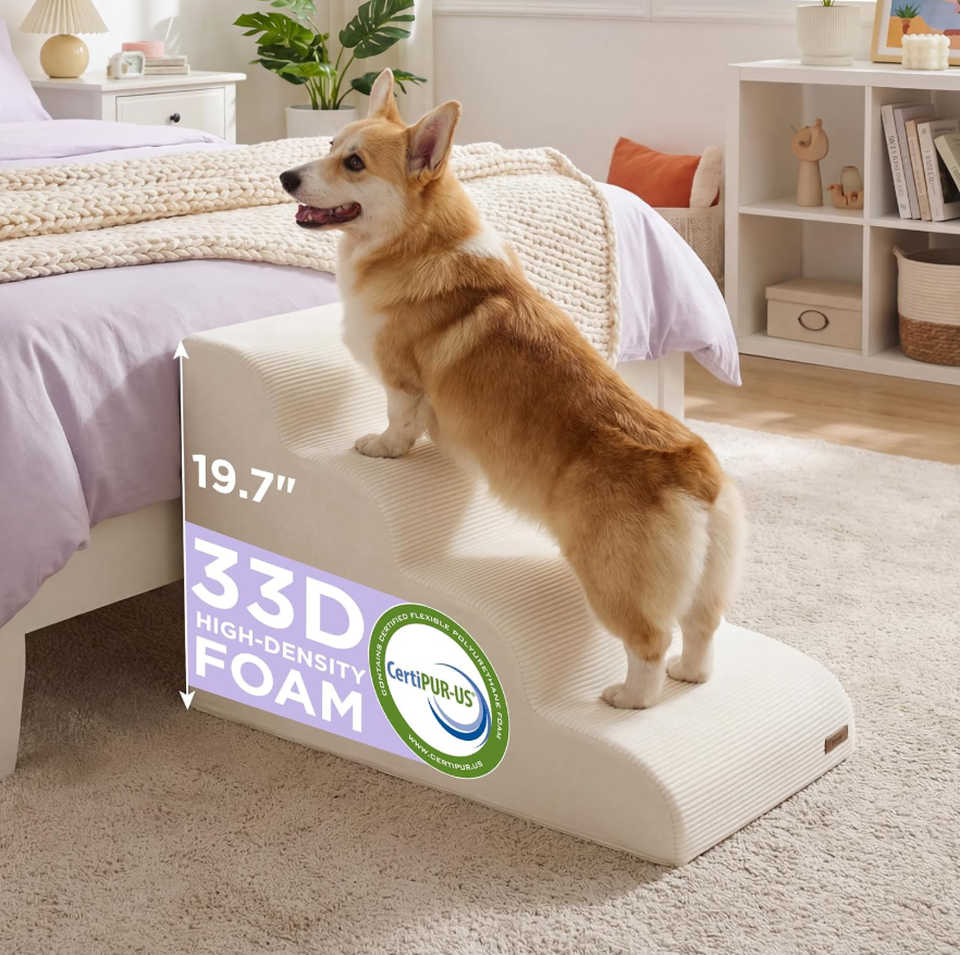 certified foam pet stairs