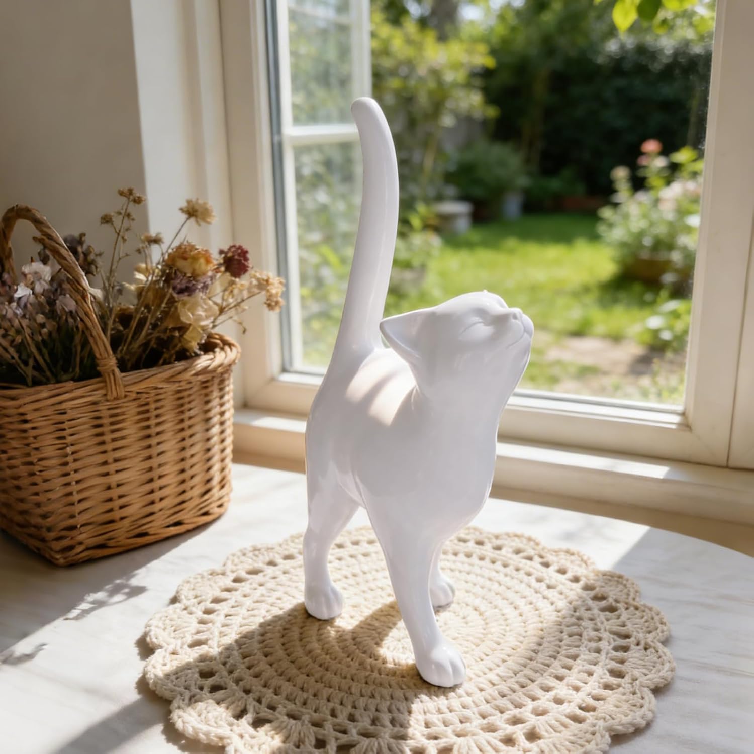 white cat