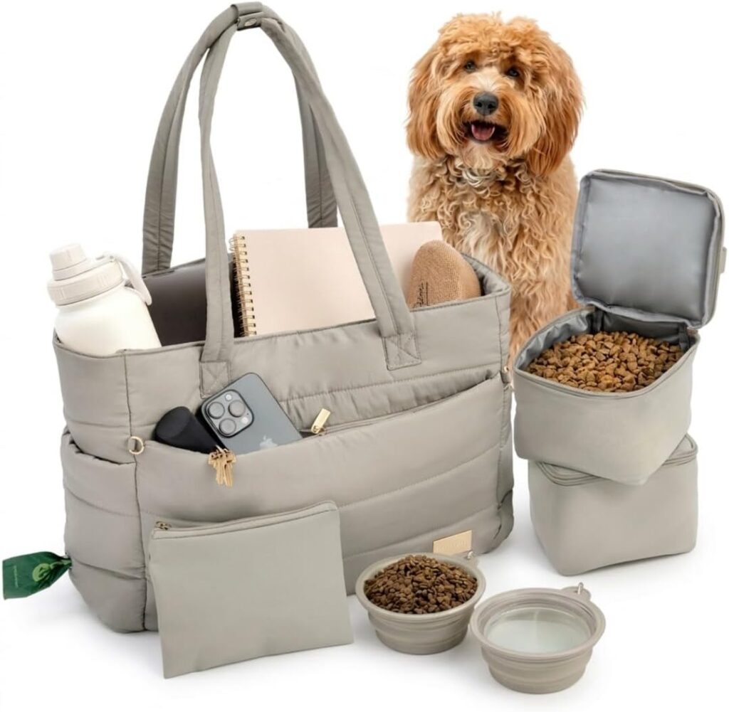 puffer dog bag