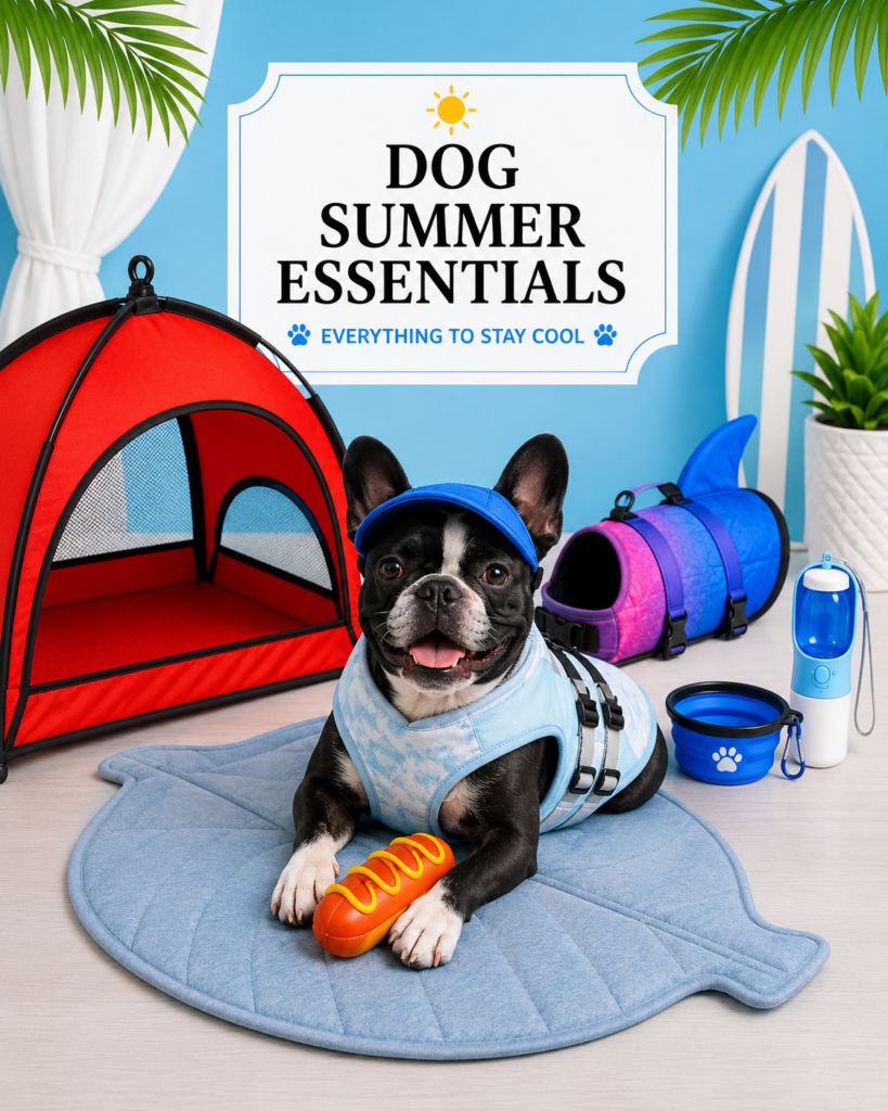 dog summer cool essentials