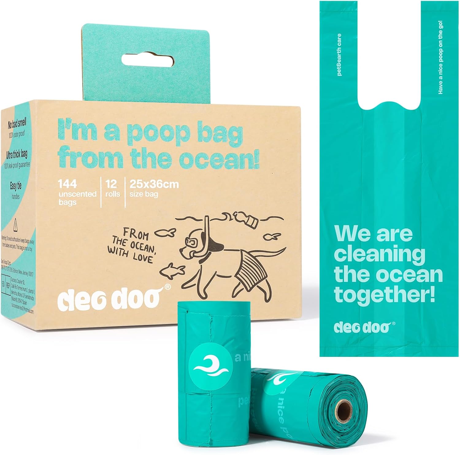 poop bags ocean
