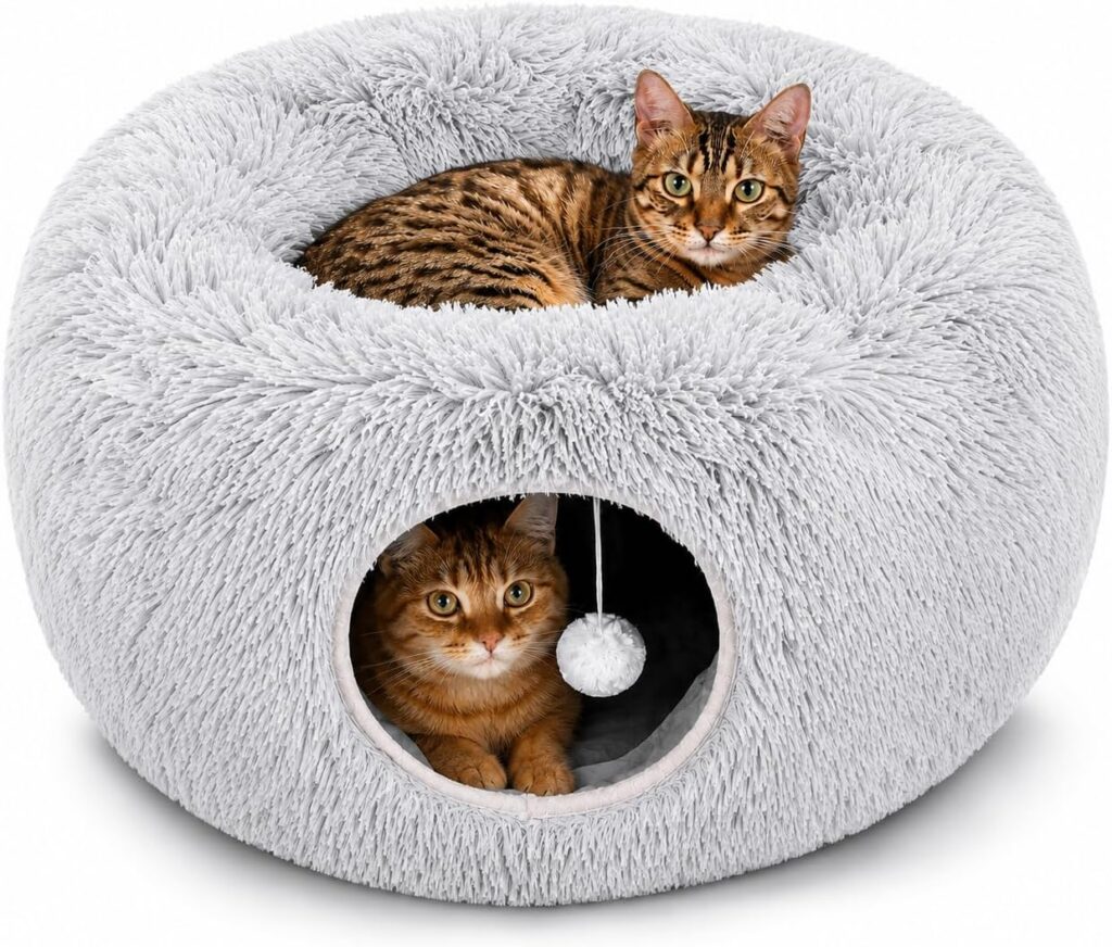wonder donut tunnel cat bed